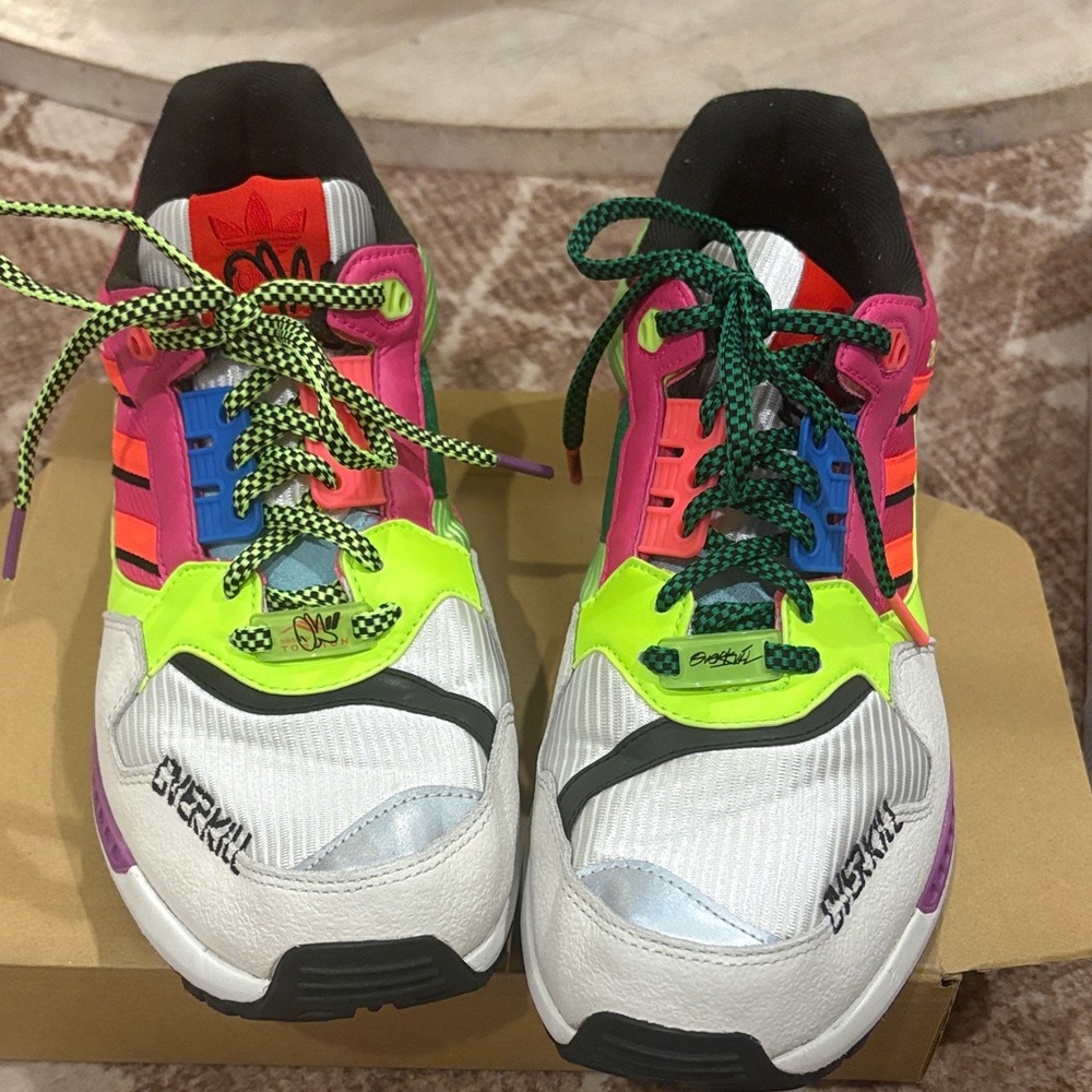 RARE Adidas x Overkill Limited Edition Tennis shoes